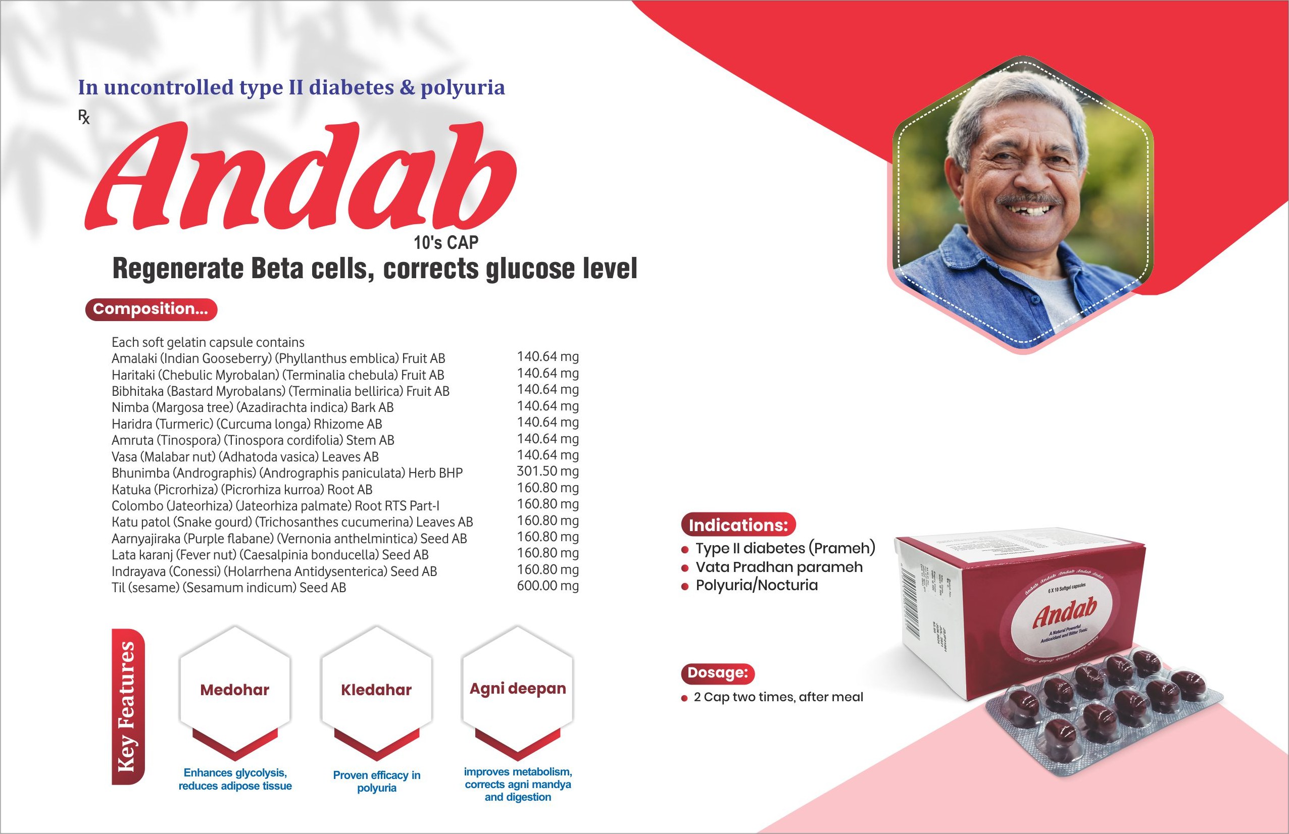 Andab catalog sheet